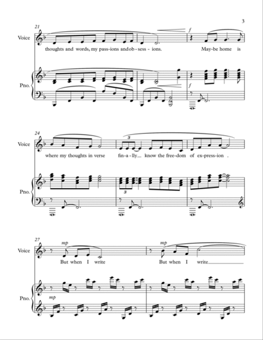 Midnight Musings Medium Low Voice scores gallery preview page 5