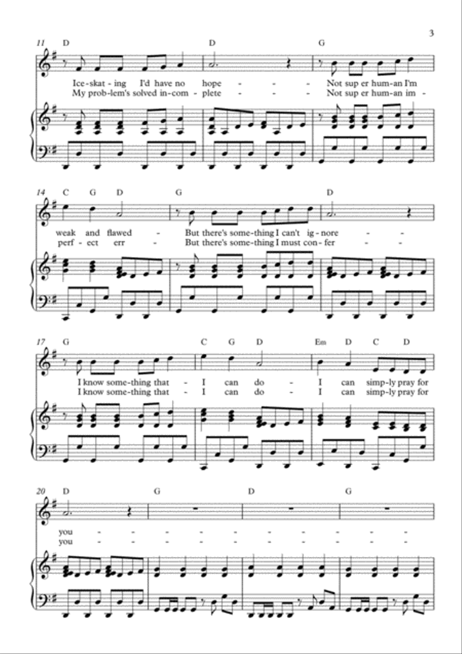 Learning To Pray Voice scores gallery preview page 3