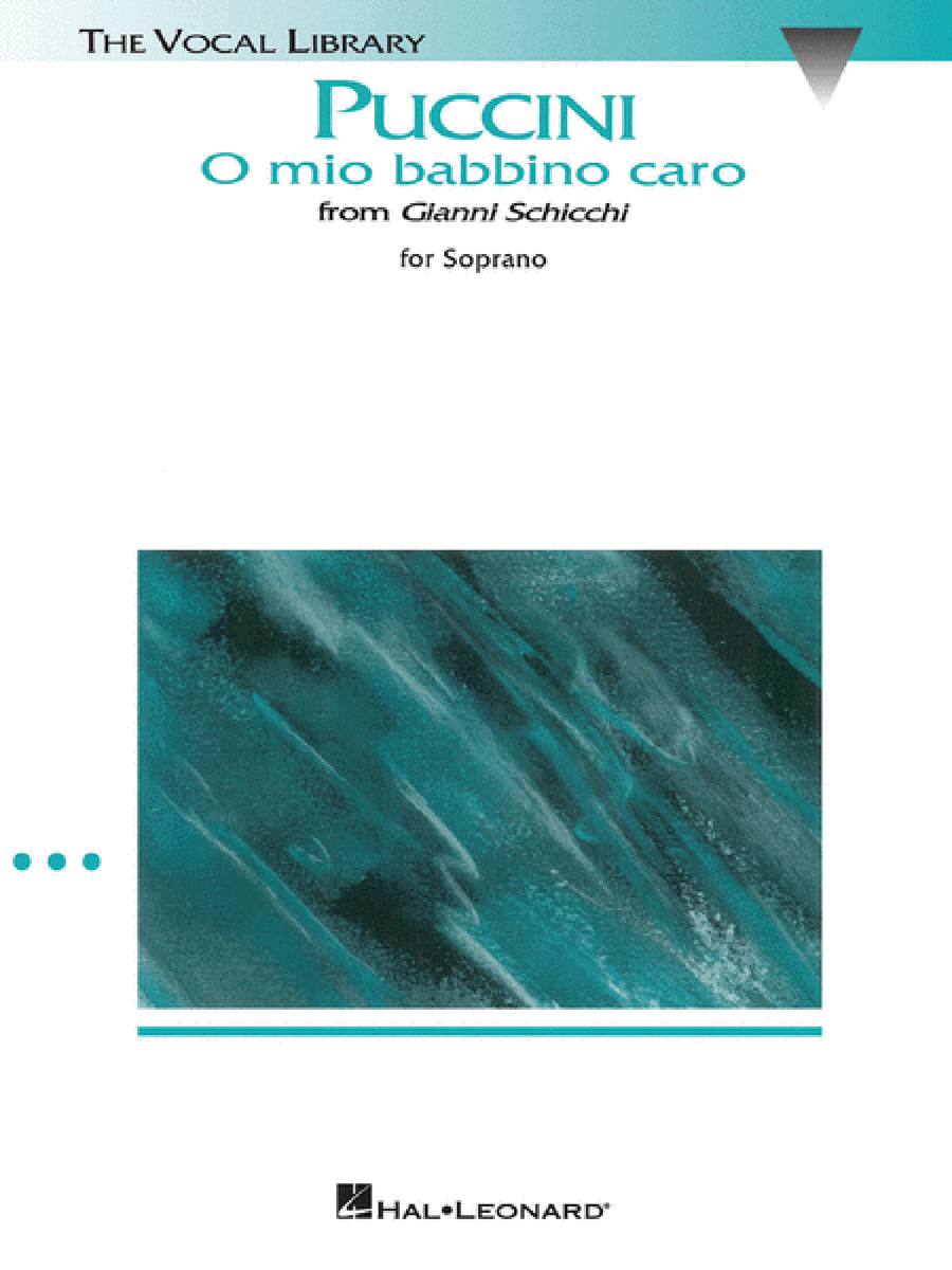 O mio babbino caro (from Gianni Schicchi) Voice scores gallery preview page 1