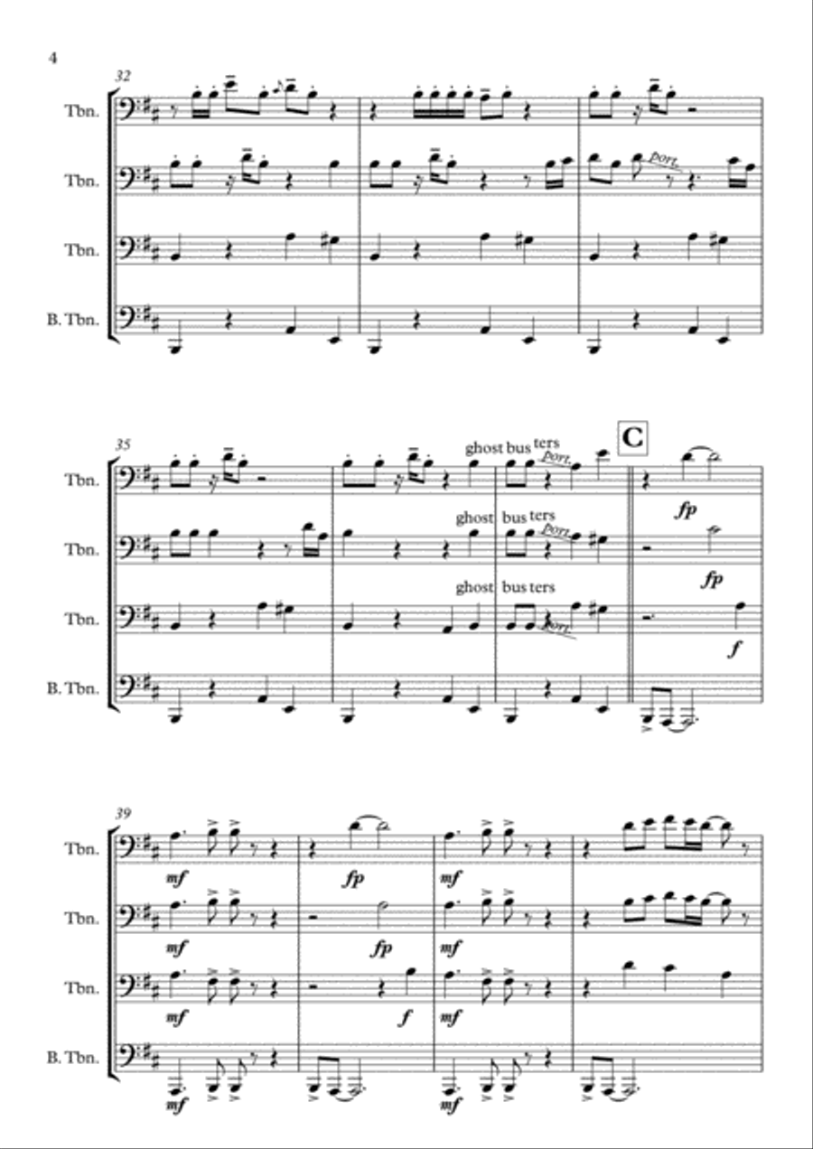 Jetthanat.T Jetthanat.T Brass Ensemble scores gallery preview page 4