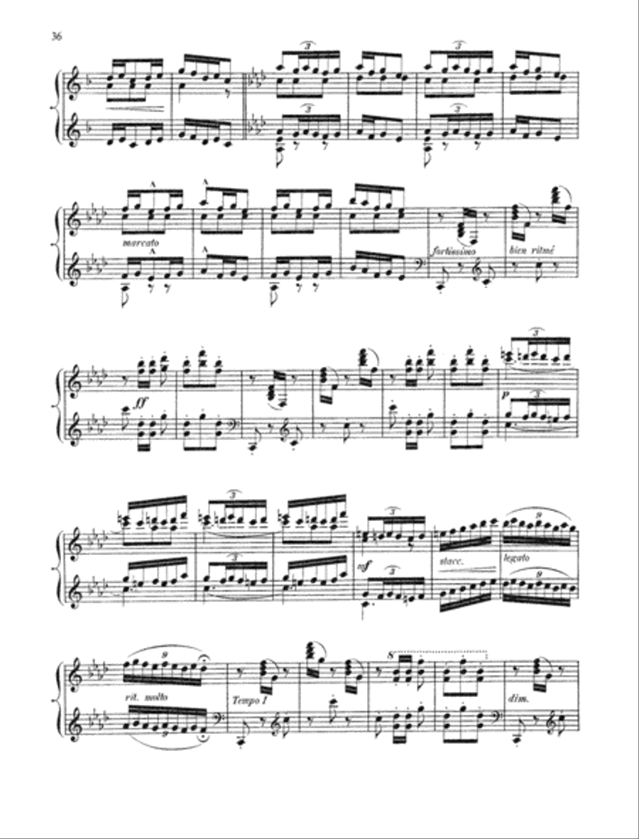 Jota aragonesa Piano Solo scores gallery preview page 3