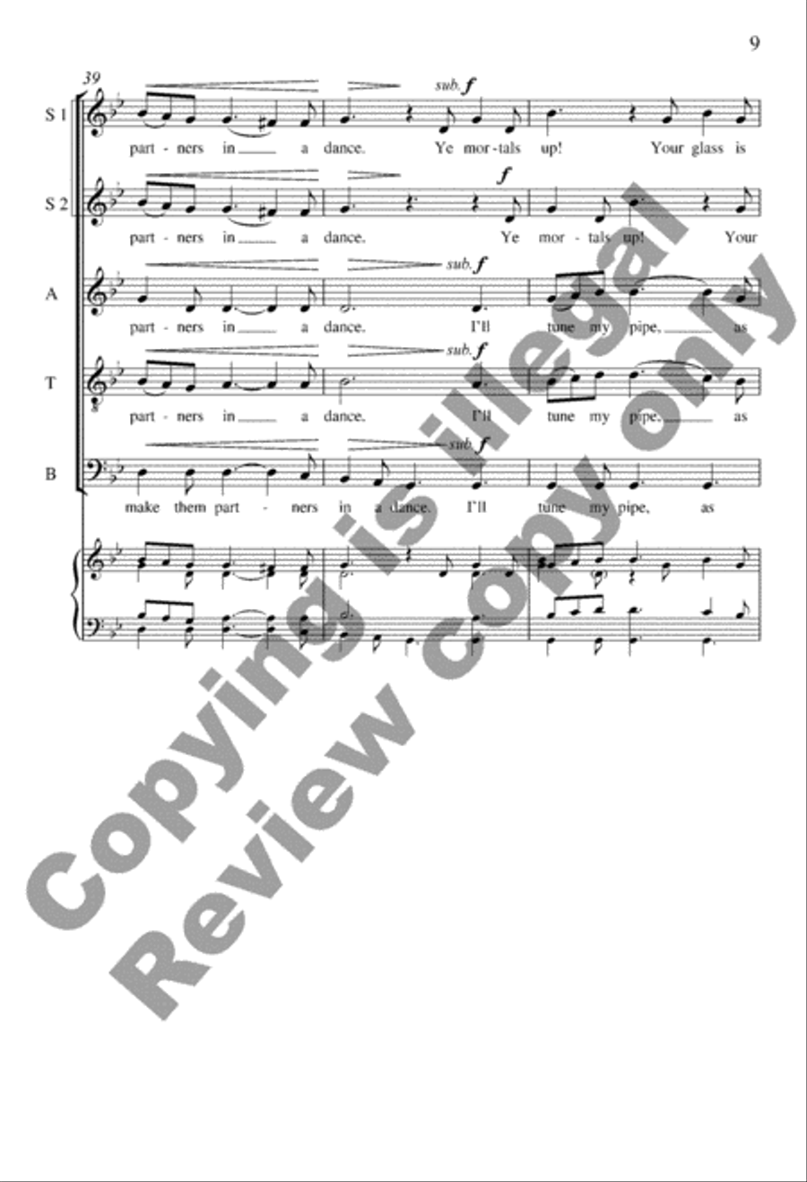 Todtentantz from Suite Remembrance SSATB scores gallery preview page 8