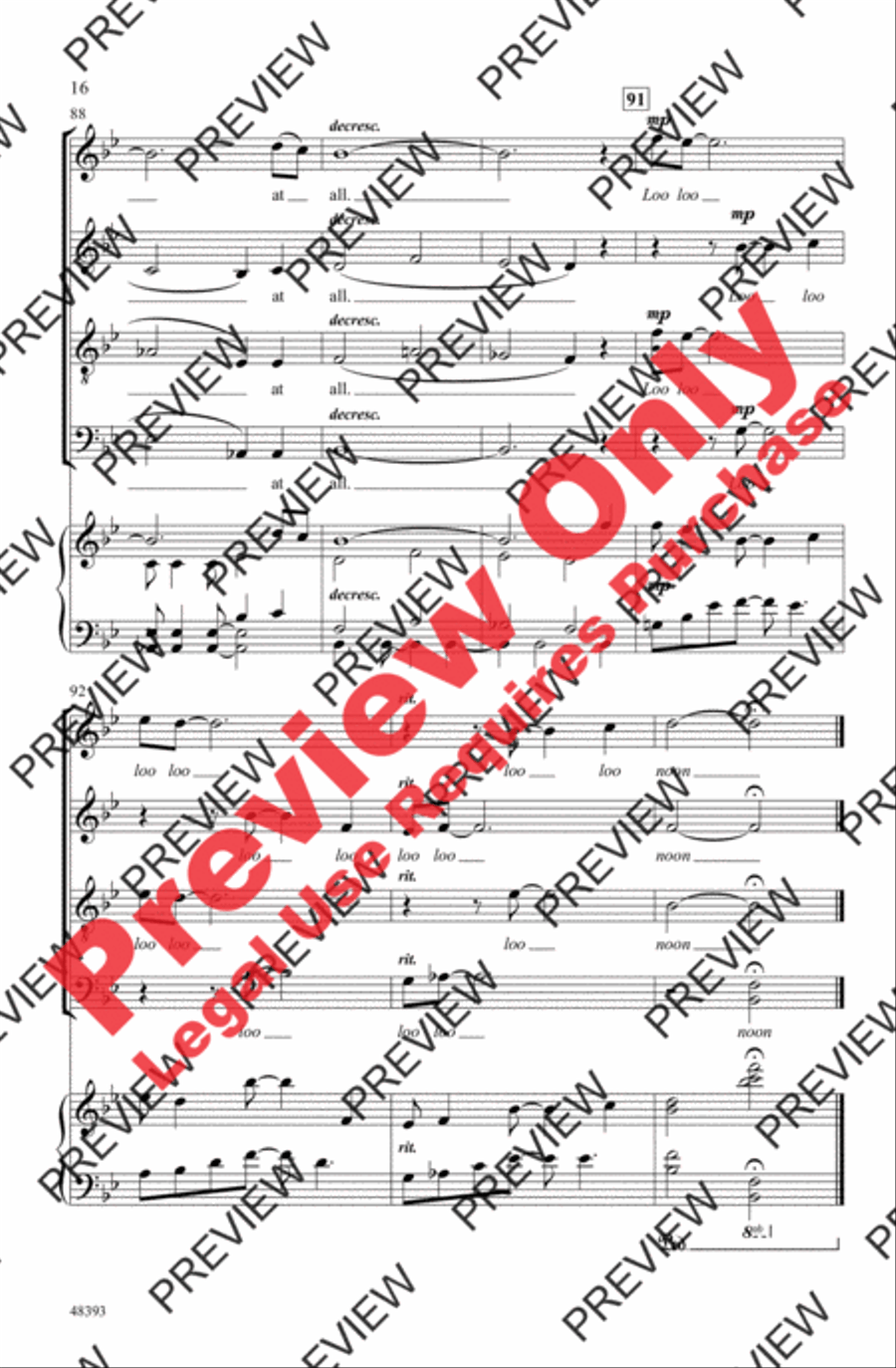 Both Sides Now 4-Part scores gallery preview page 16