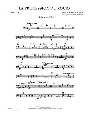 La Procession du Rocio (arr. Alfred Reed) - Trombone 1