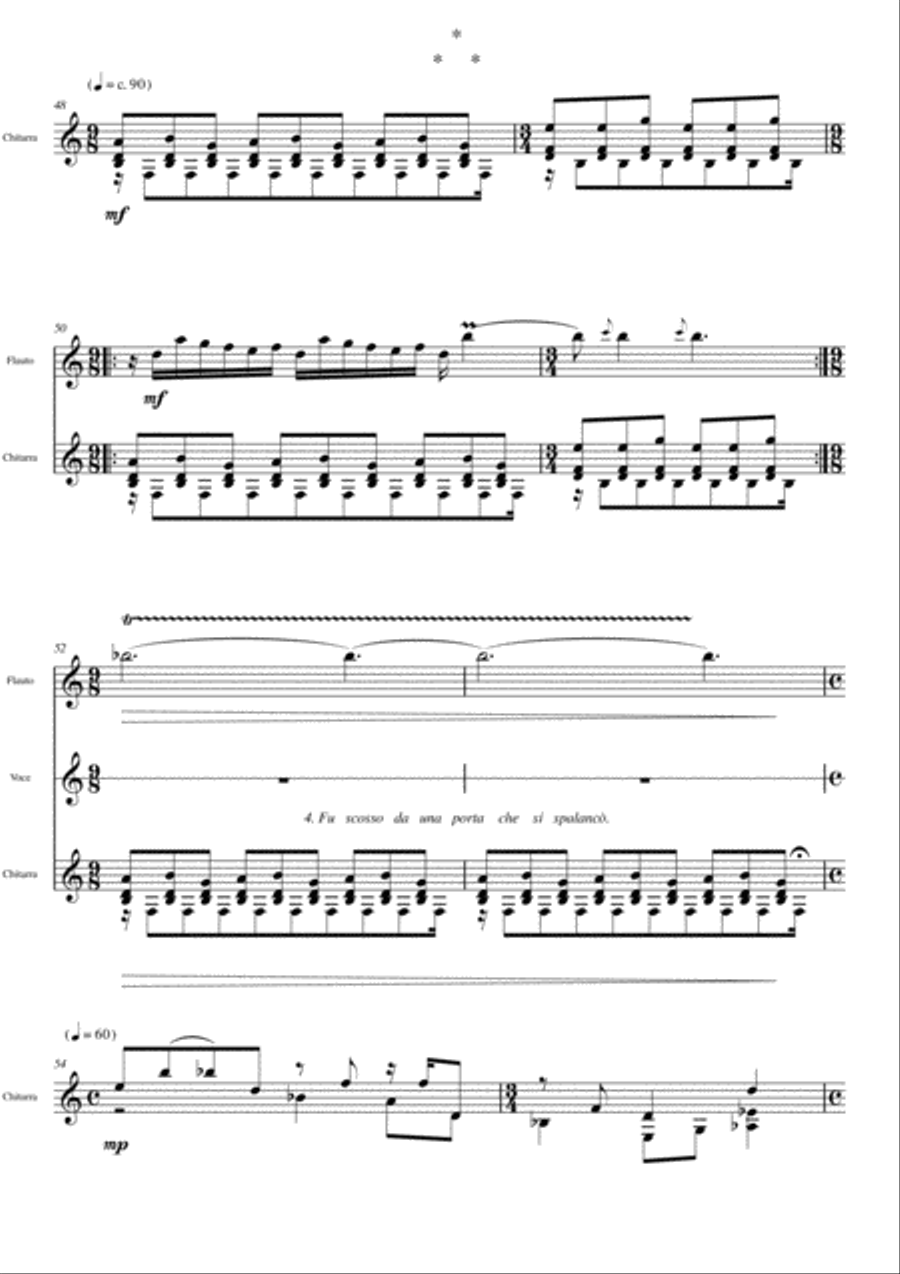 La notte Small Ensemble scores gallery preview page 6