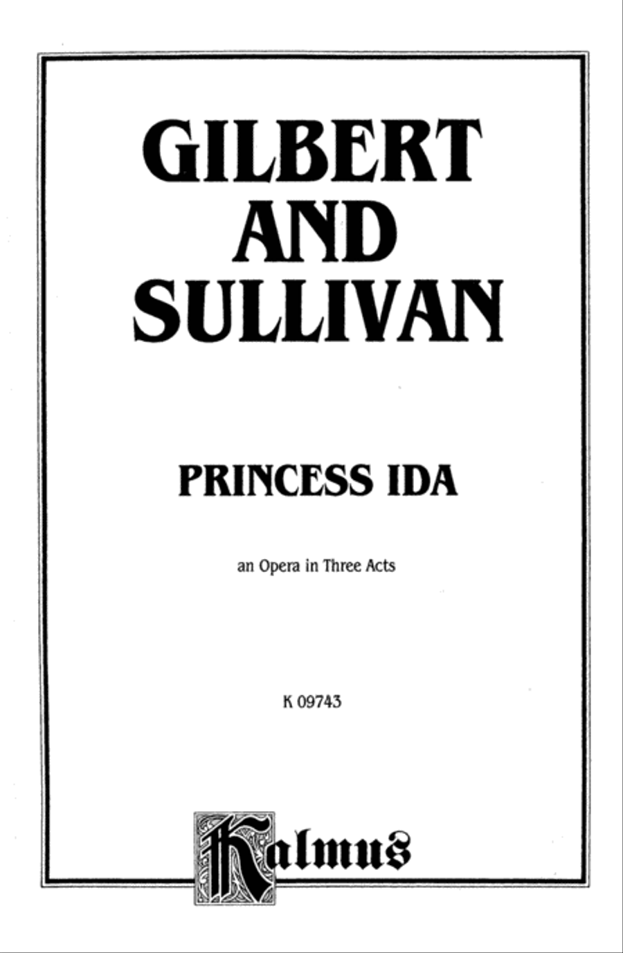 Princess Ida Voice scores gallery preview page 2