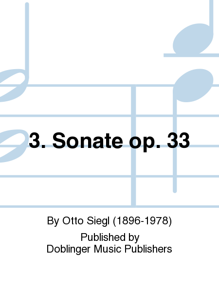 3. Sonate op. 33