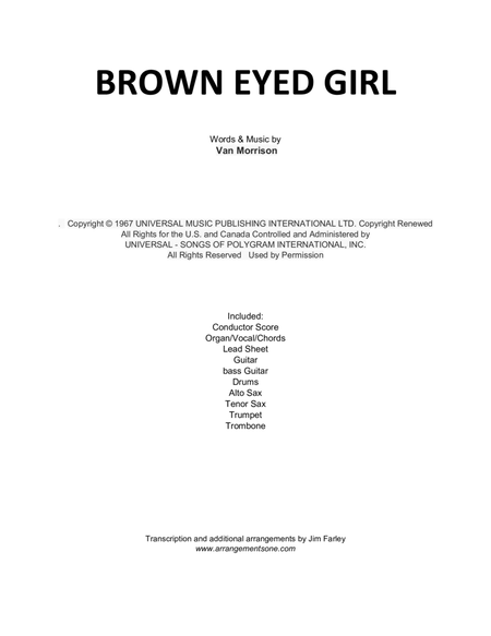 Brown Eyed Girl image number null