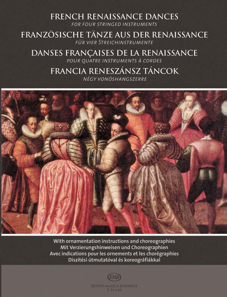 Französische Tänze aus der Renaissance für vier St