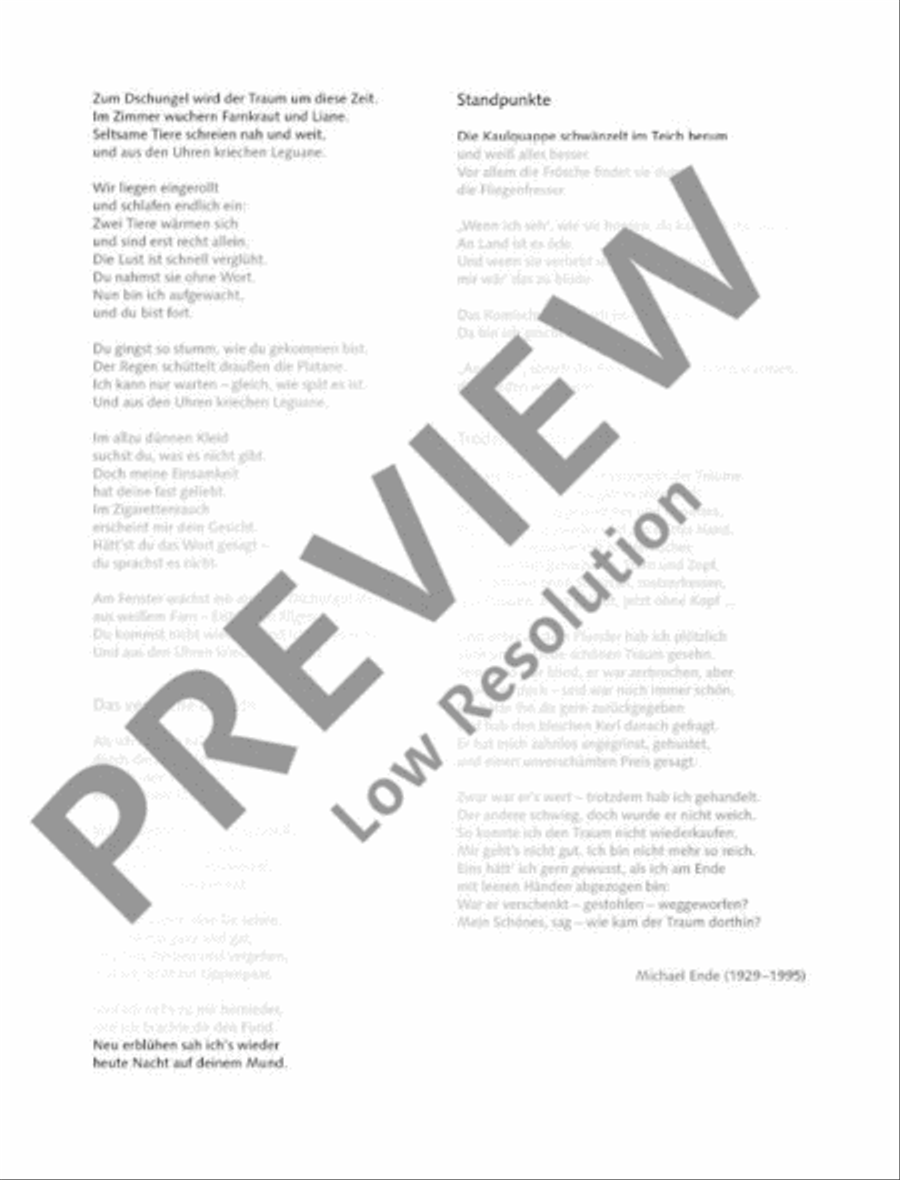 Trödelmarkt der Träume Voice scores gallery preview page 7