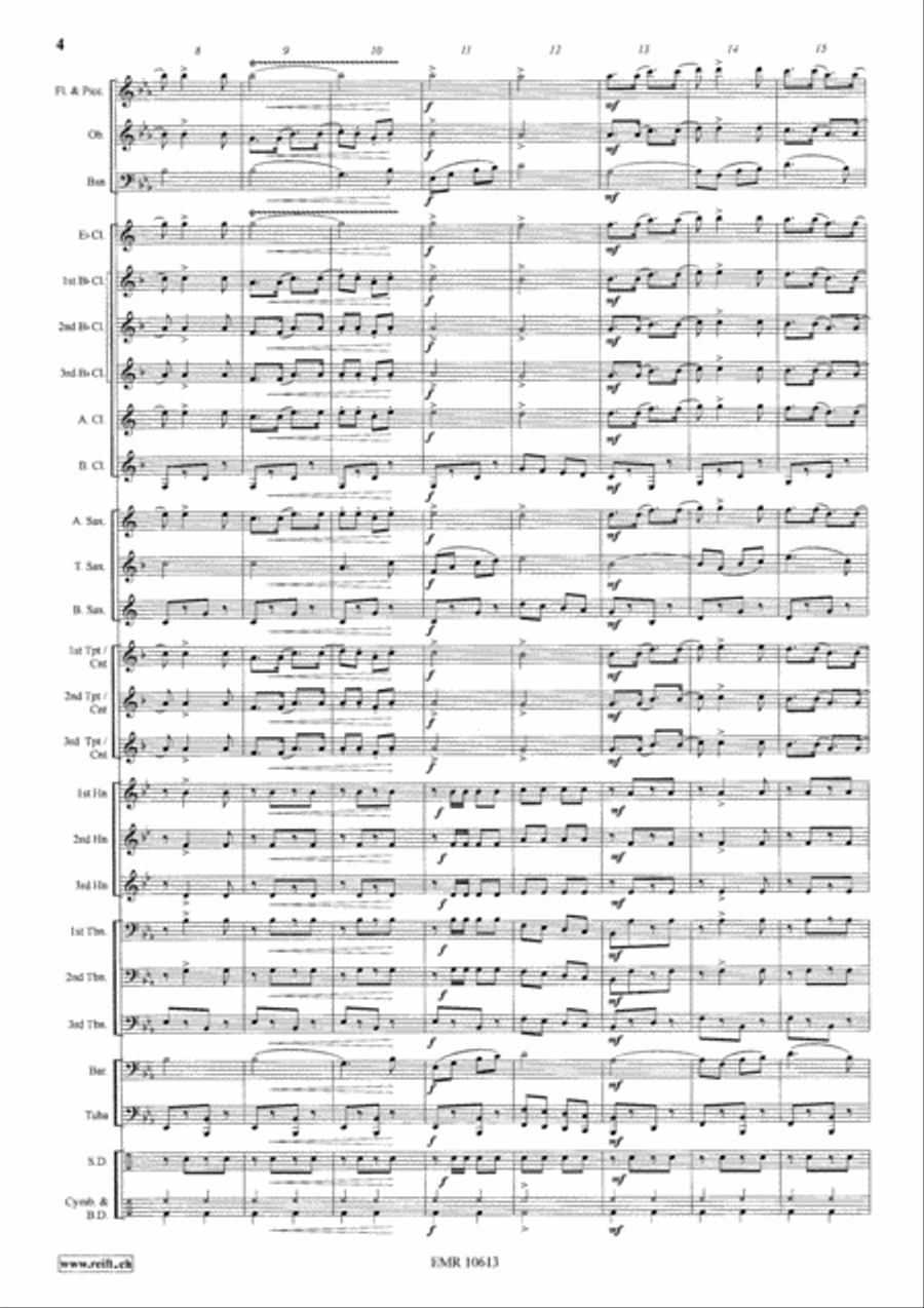 Mountain Valley Mountain Valley Concert Band scores gallery preview page 5