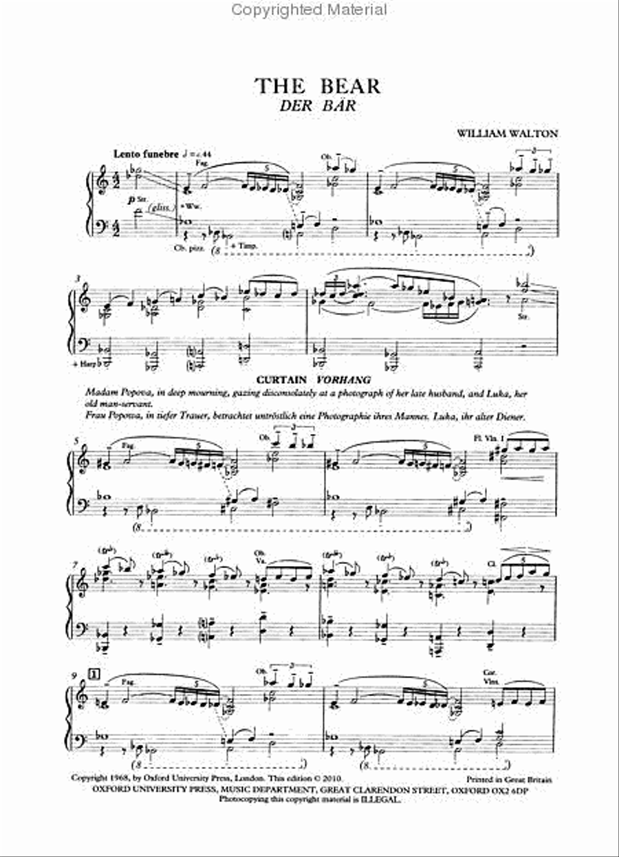 The Bear The Bear Bassoon scores gallery preview page 2