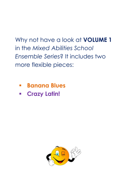 Mixed Abilities Classroom Ensemble Pack VOLUME 2 - extra value bundle of music for school groups image number null