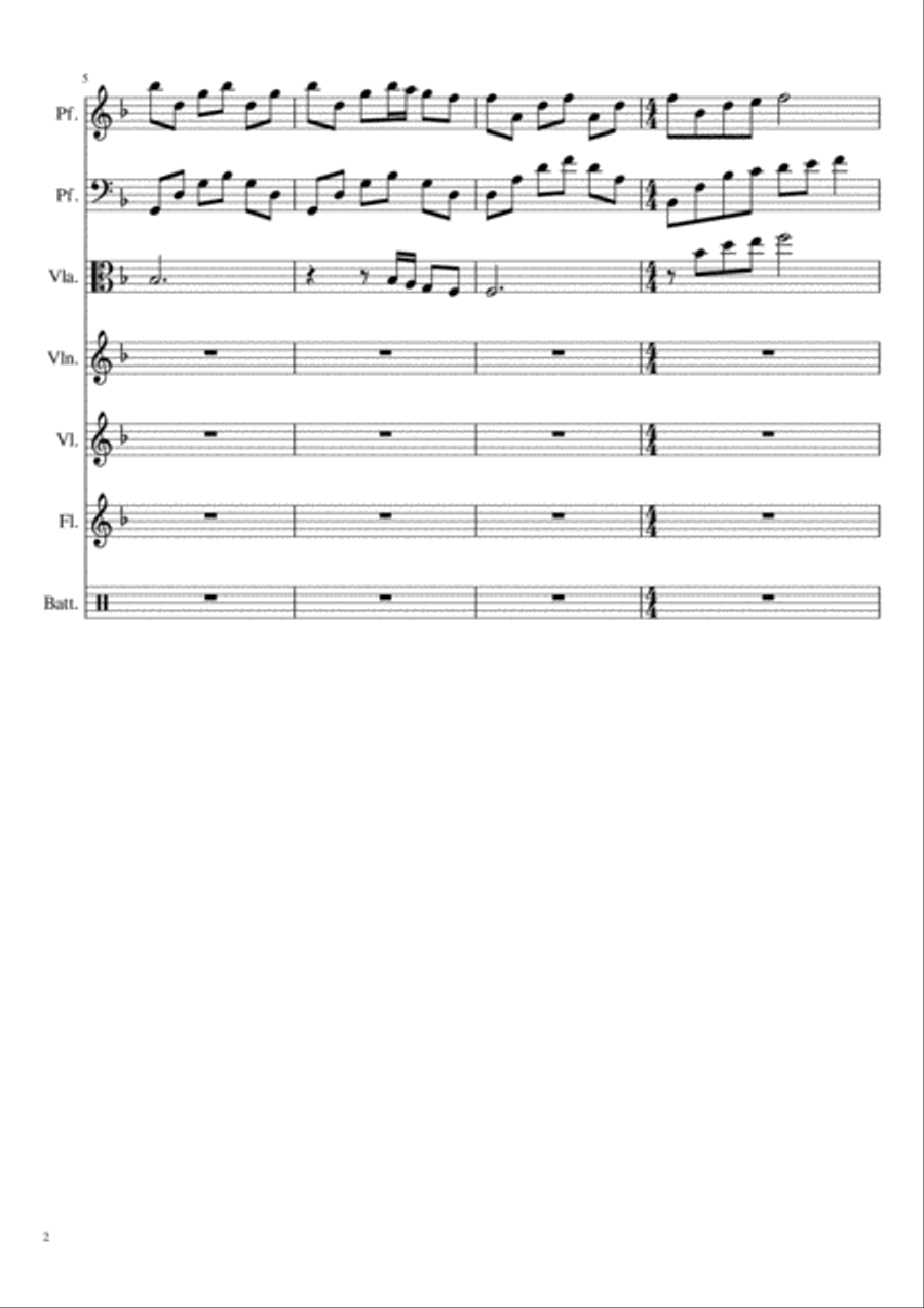 RUST AND DIAMOND Small Ensemble scores gallery preview page 2