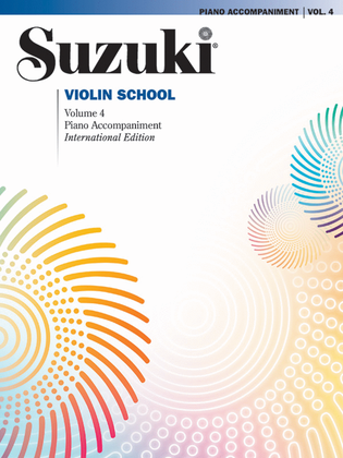 Book cover for Suzuki Violin School, Volume 4