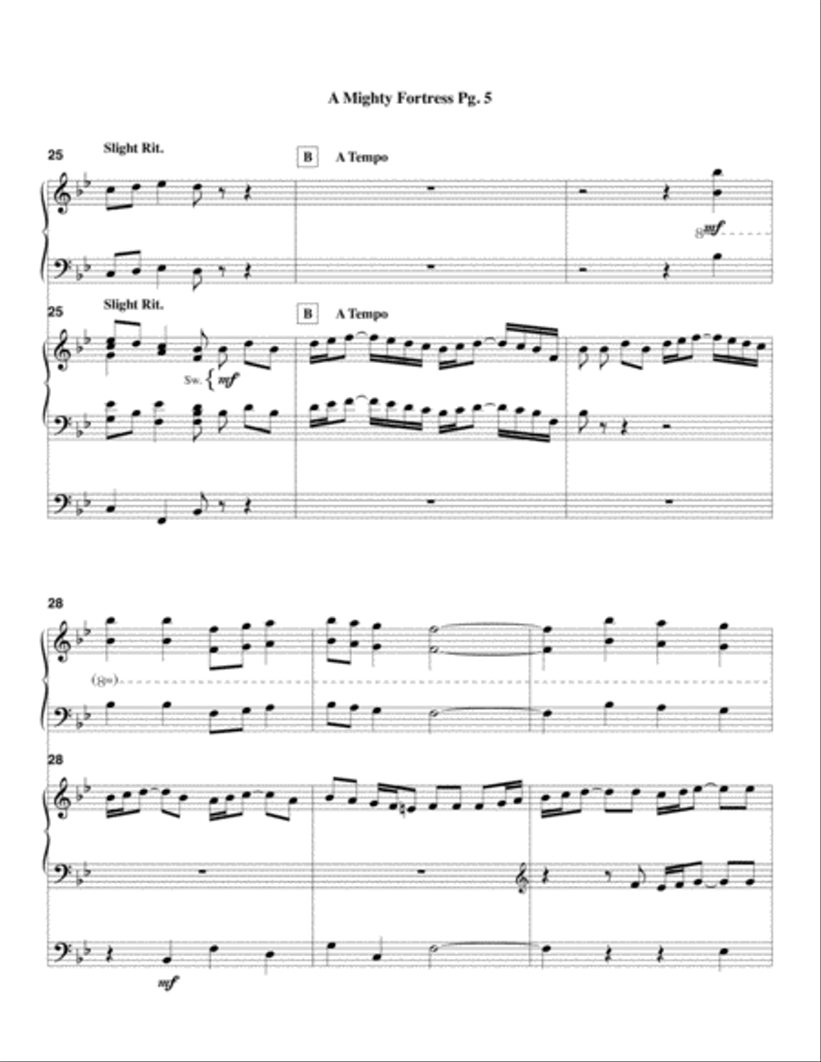 A Mighty Fortress--Piano/Organ.pdf A Mighty Fortress--Piano/Organ.pdf Piano scores gallery preview page 6