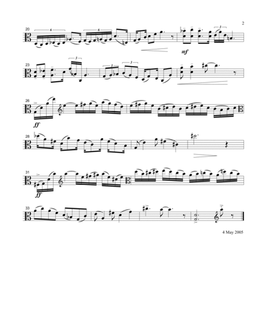 Suite for Solo Viola