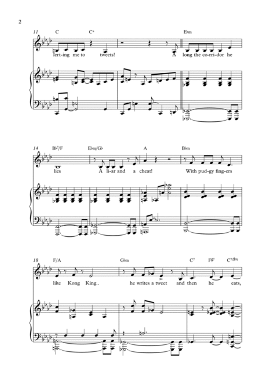 MELANIA Voice scores gallery preview page 5