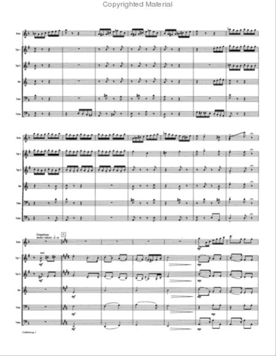 Czardas Brass Quintet scores gallery preview page 3