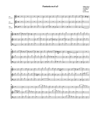Fantasia no.4 a3 (arrangement for 3 recorders)