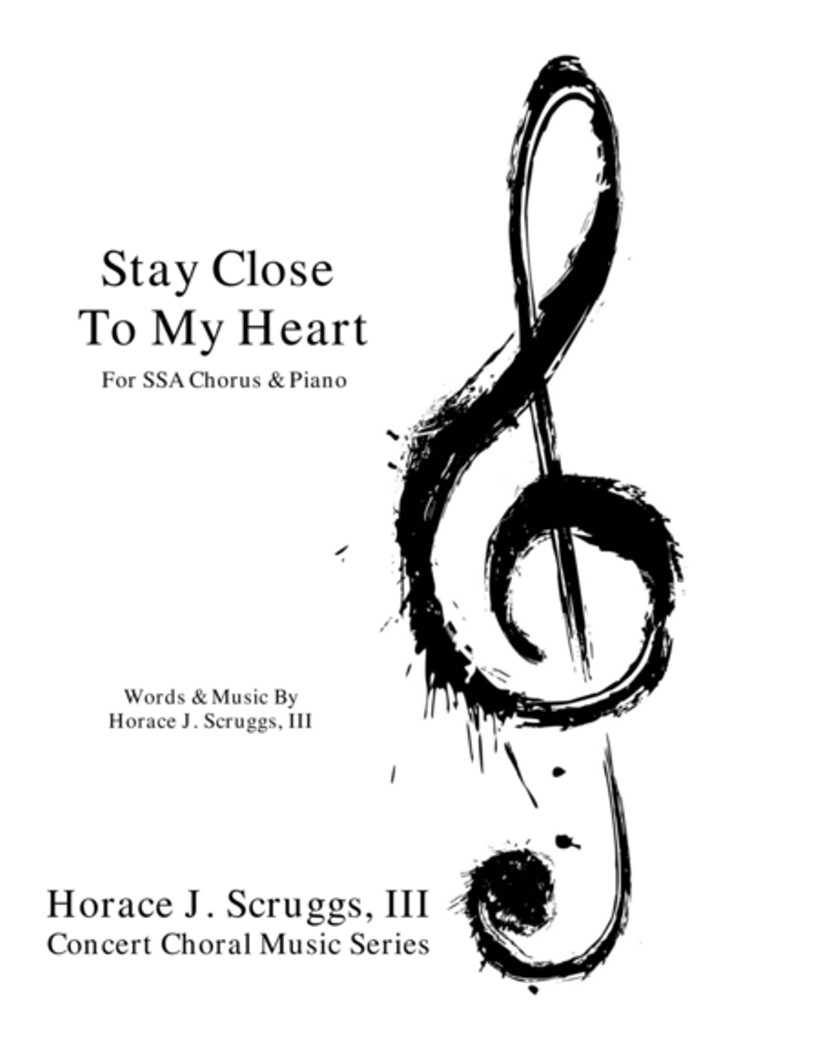 Stay Close To My Heart Choir scores gallery preview page 1