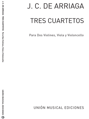 Book cover for Tres Cuartetos For String Quartet