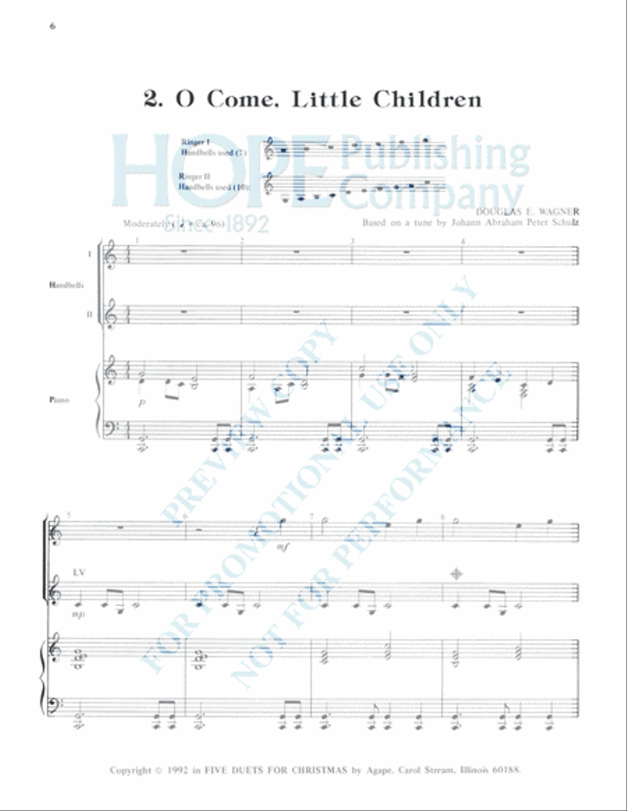 Five Duets for Christmas Five Duets for Christmas Percussion scores gallery preview page 8