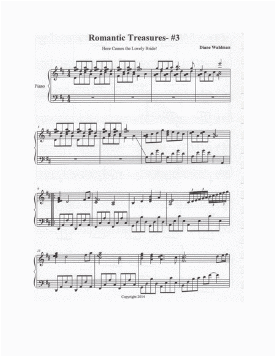 Romantic Treasures Piano Solo scores gallery preview page 5