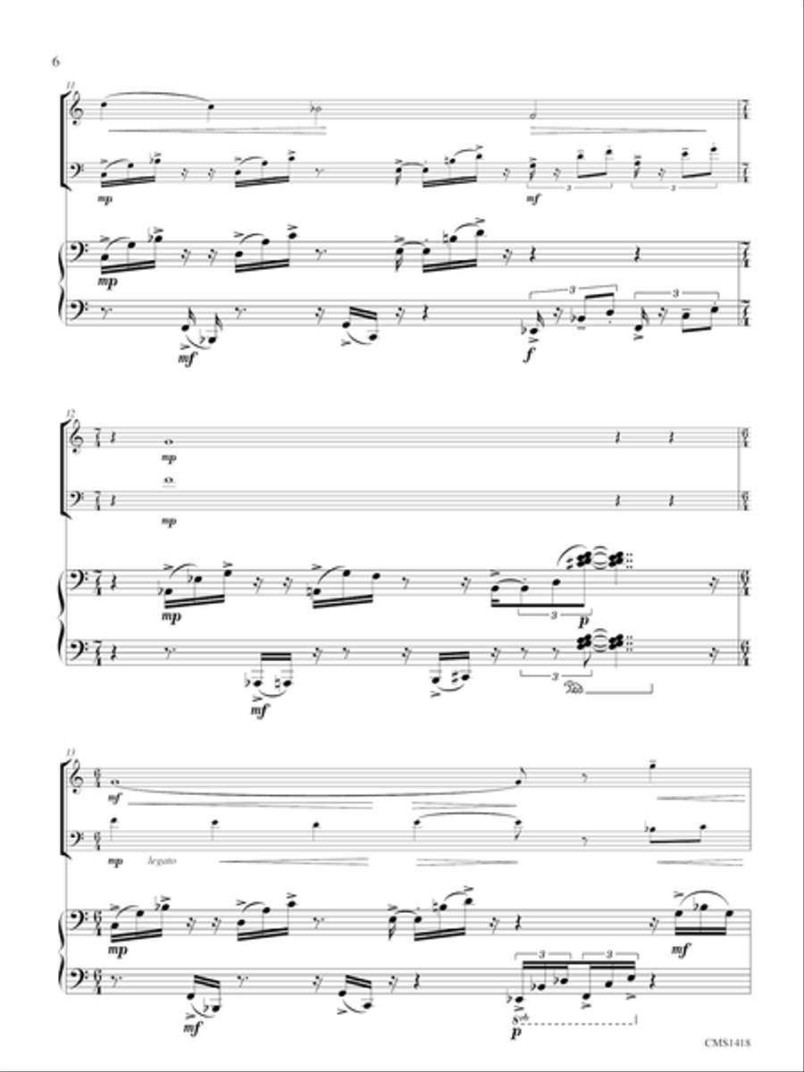 Gaze Bassoon scores gallery preview page 6