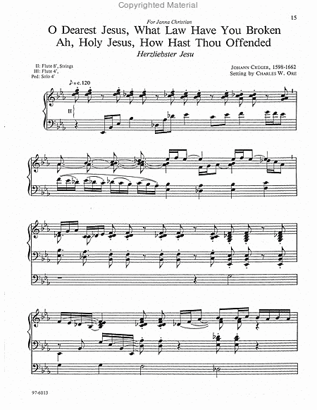 Eleven Compositions for Organ, Set IV