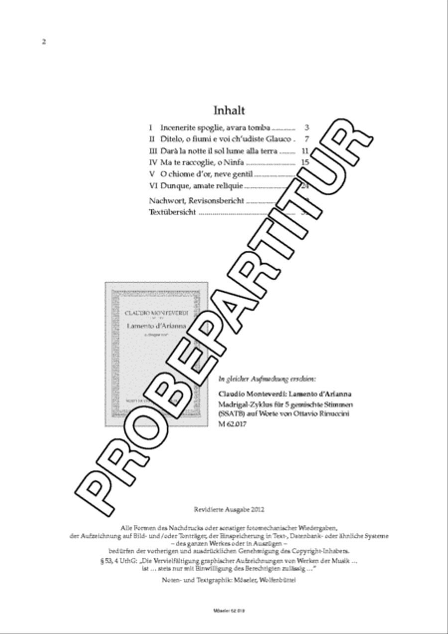 Sestina SSATB scores gallery preview page 3