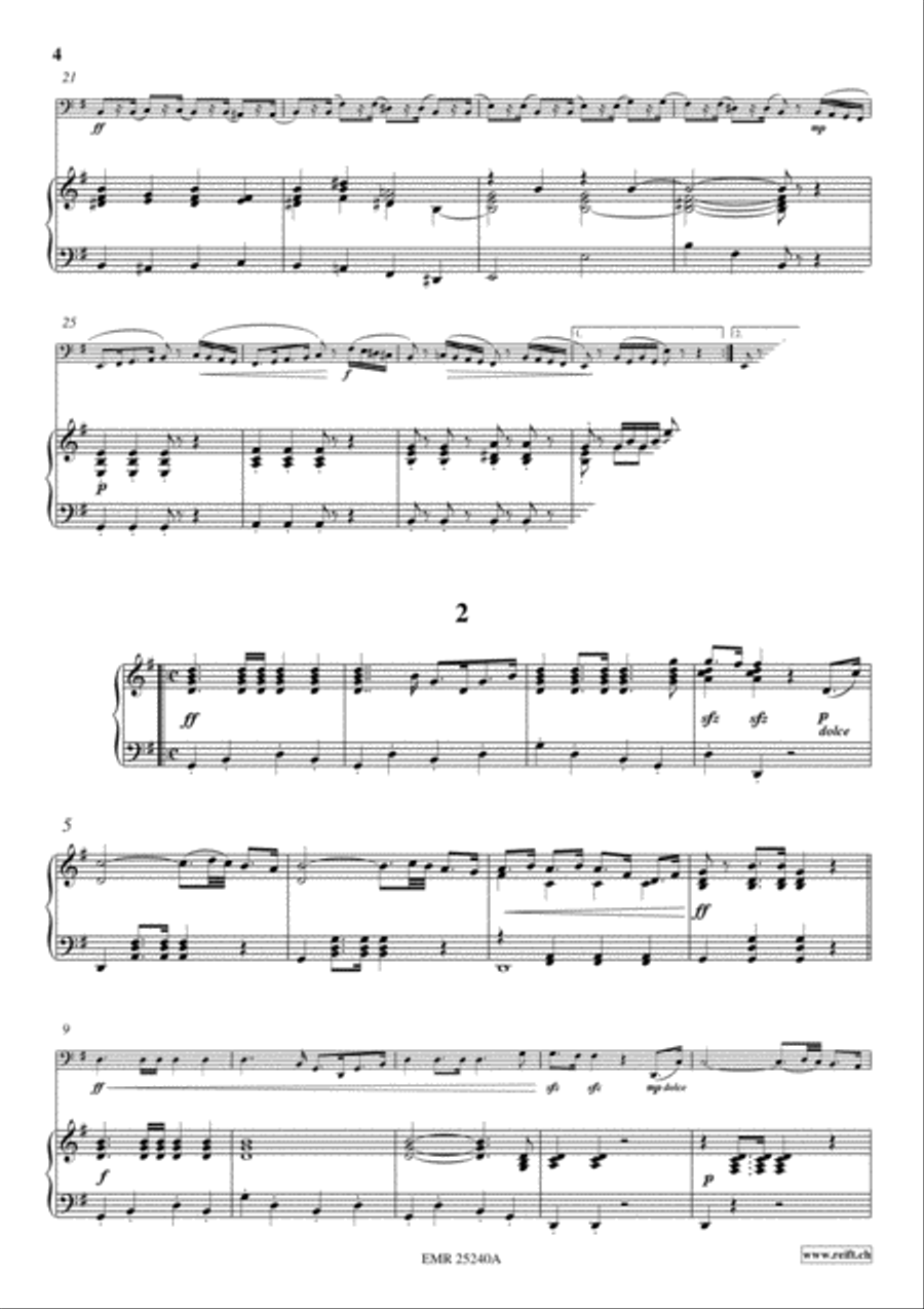 2 Marches Tuba scores gallery preview page 4