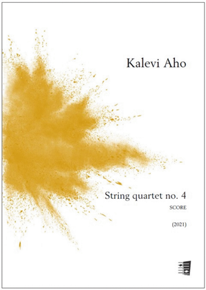 String quartet no. 4 - Score & parts