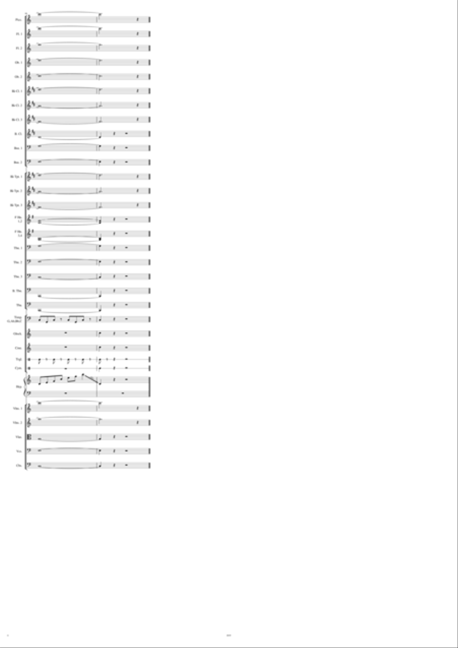 Arctic Odyssey Full Orchestra scores gallery preview page 6