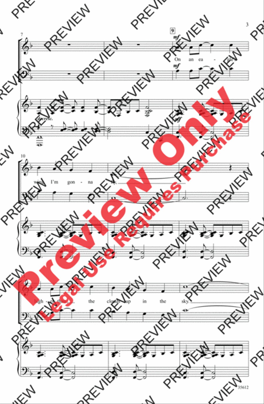 On an Eagle's Wing On an Eagle's Wing 4-Part scores gallery preview page 14