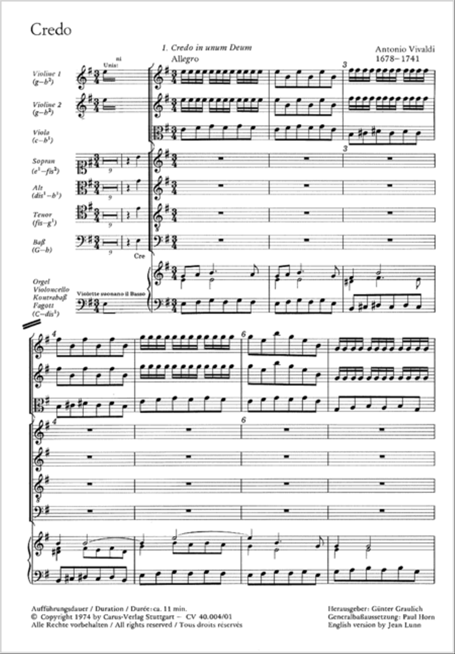 Credo 4-Part scores gallery preview page 2