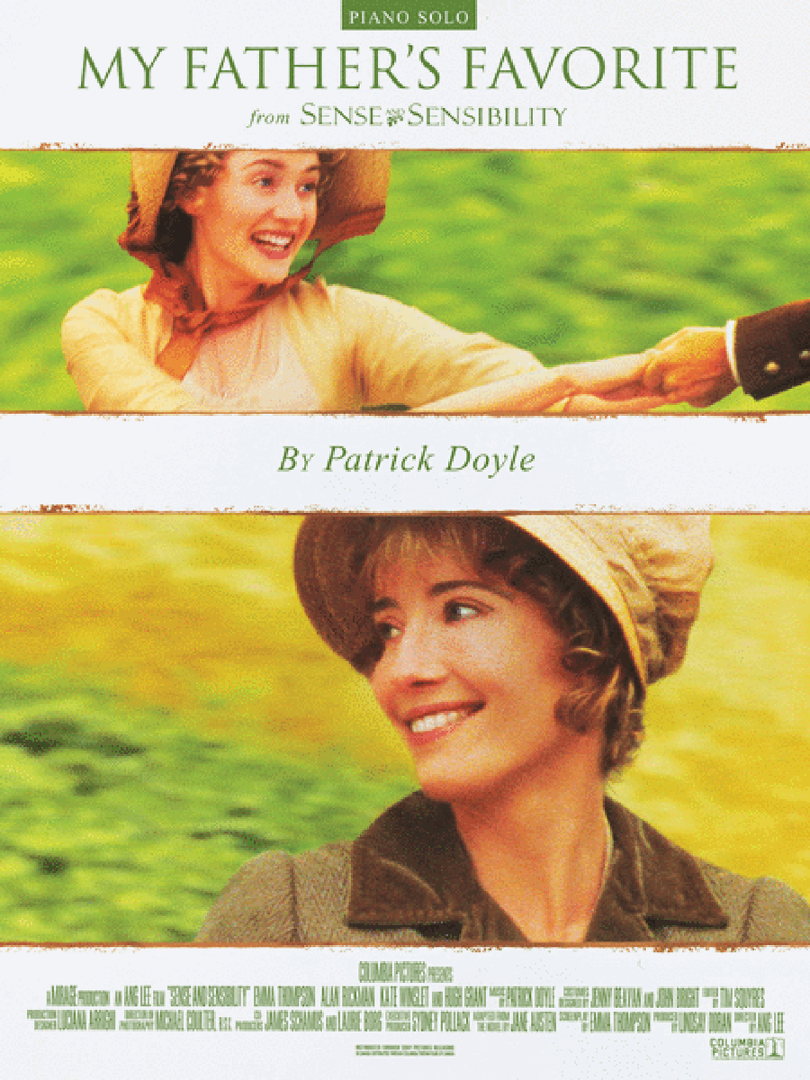 My Father's Favorite From Sense & Sensibility Piano Solo scores gallery preview page 1