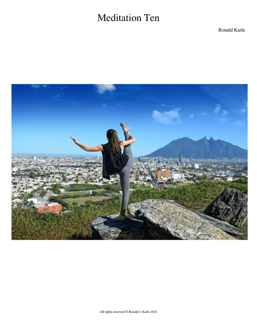Meditation Ten Piano Method scores gallery preview page 1