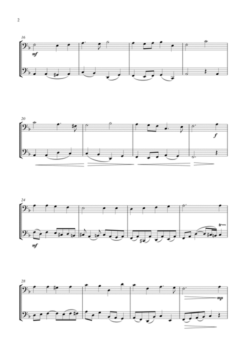O Little Town of Bethlehem (for cello duet, suitable for grades 2-6) image number null