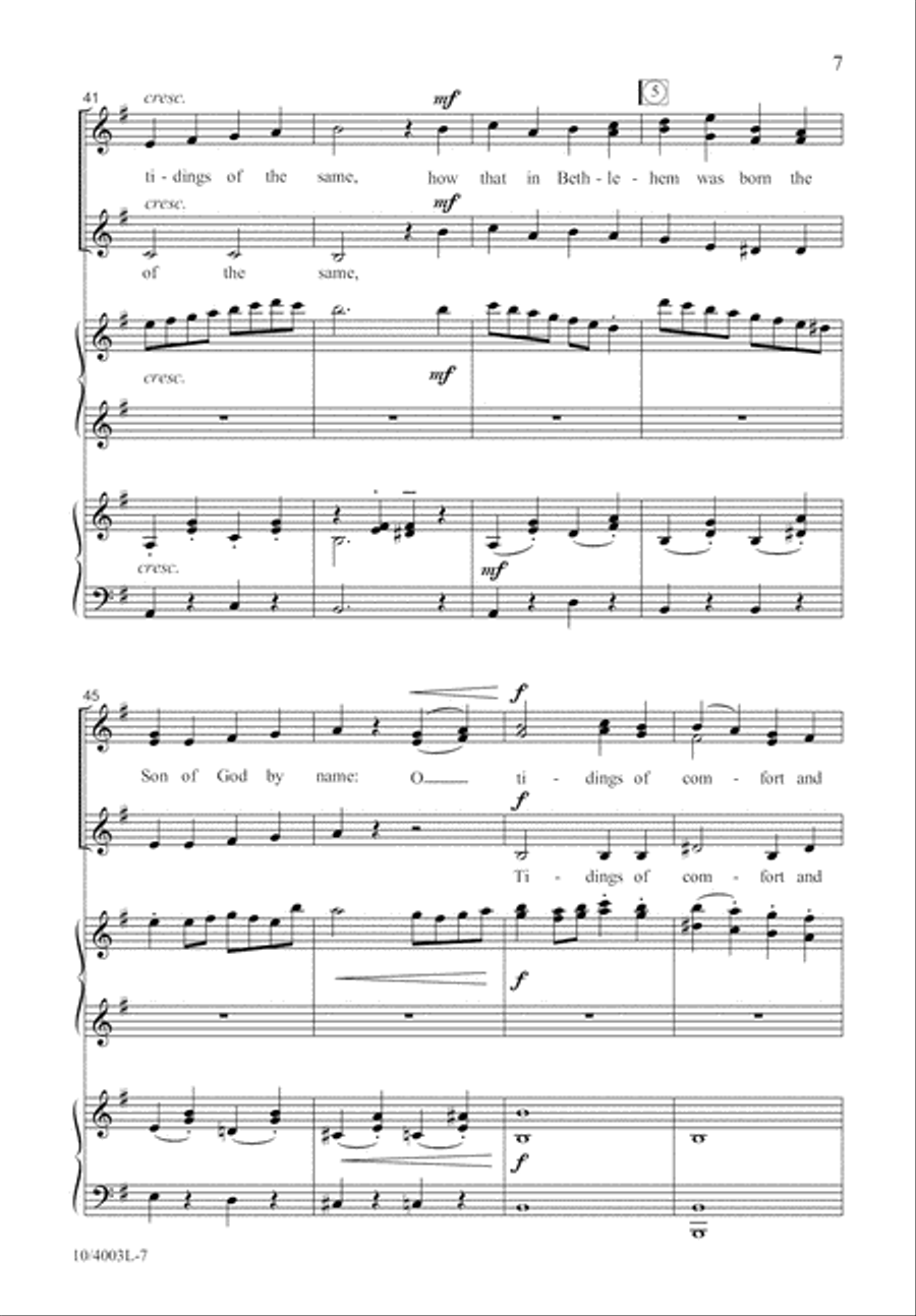 God Rest You Merry, Gentlemen SSA scores gallery preview page 8