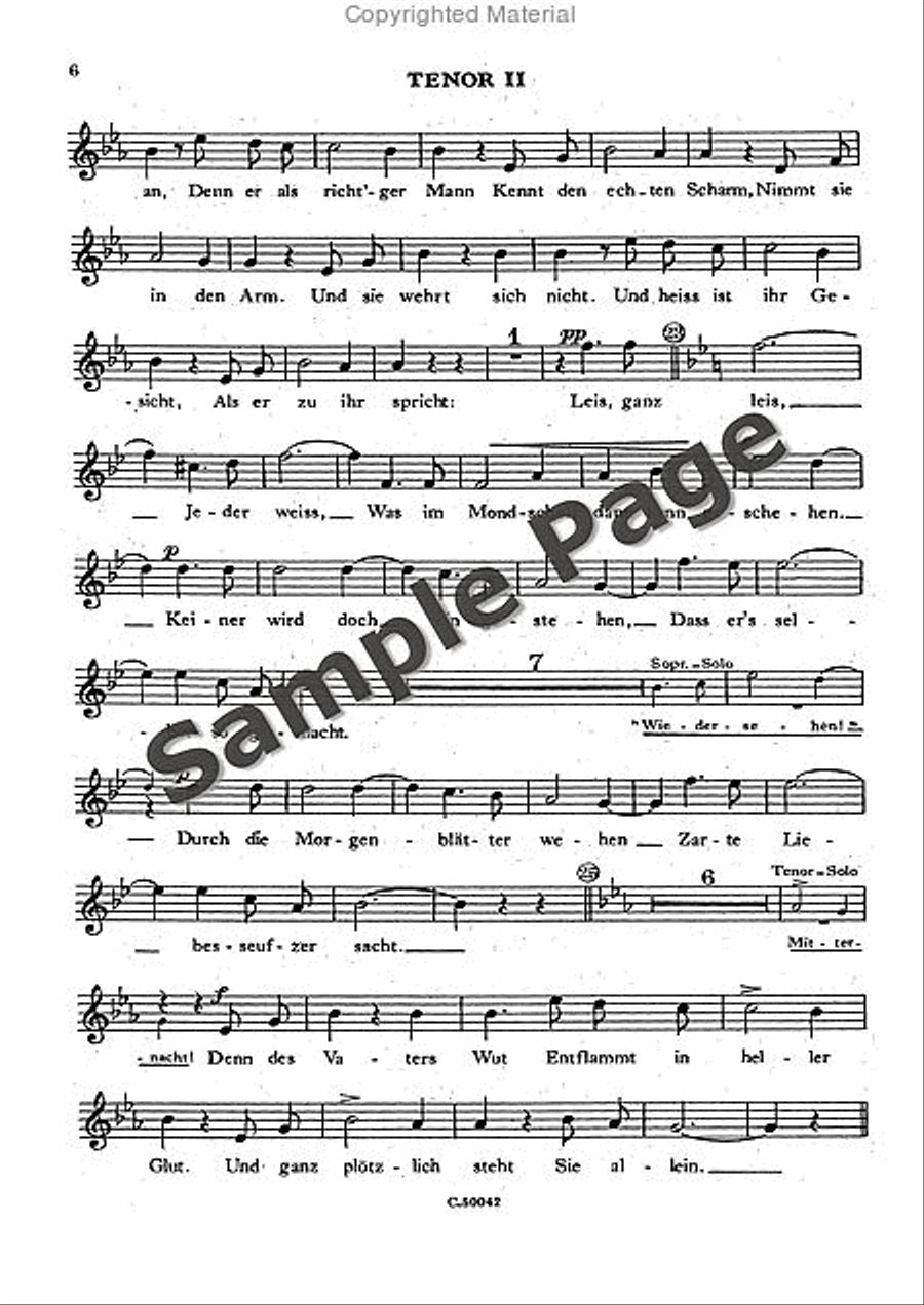 Strauss J Morgenblaetter Op279 (erdlen) TTBB scores gallery preview page 7