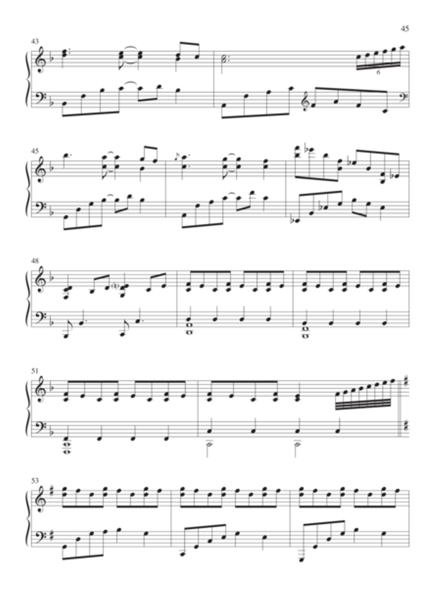 Christmas Fantasia Christmas Fantasia Piano Solo scores gallery preview page 25