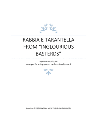 Book cover for Rabbia E Tarantella