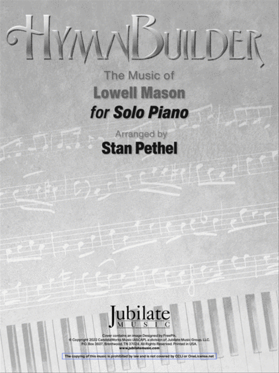 HymnBuilder: The Music of Lowell Mason for Solo Piano Piano Solo scores gallery preview page 2