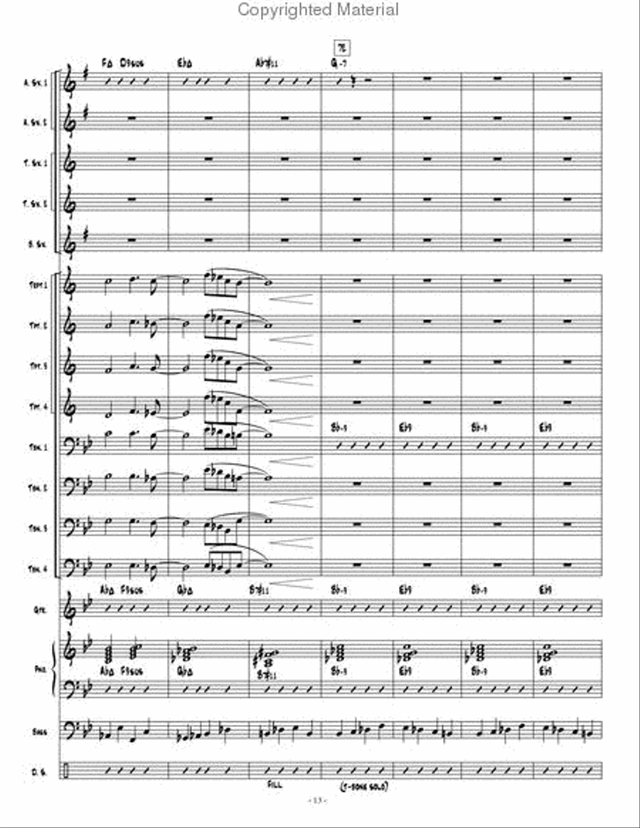 Ice is Nice Ice is Nice Jazz Ensemble scores gallery preview page 14