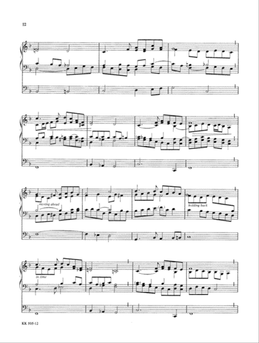 Softly and Tenderly Organ Solo scores gallery preview page 8