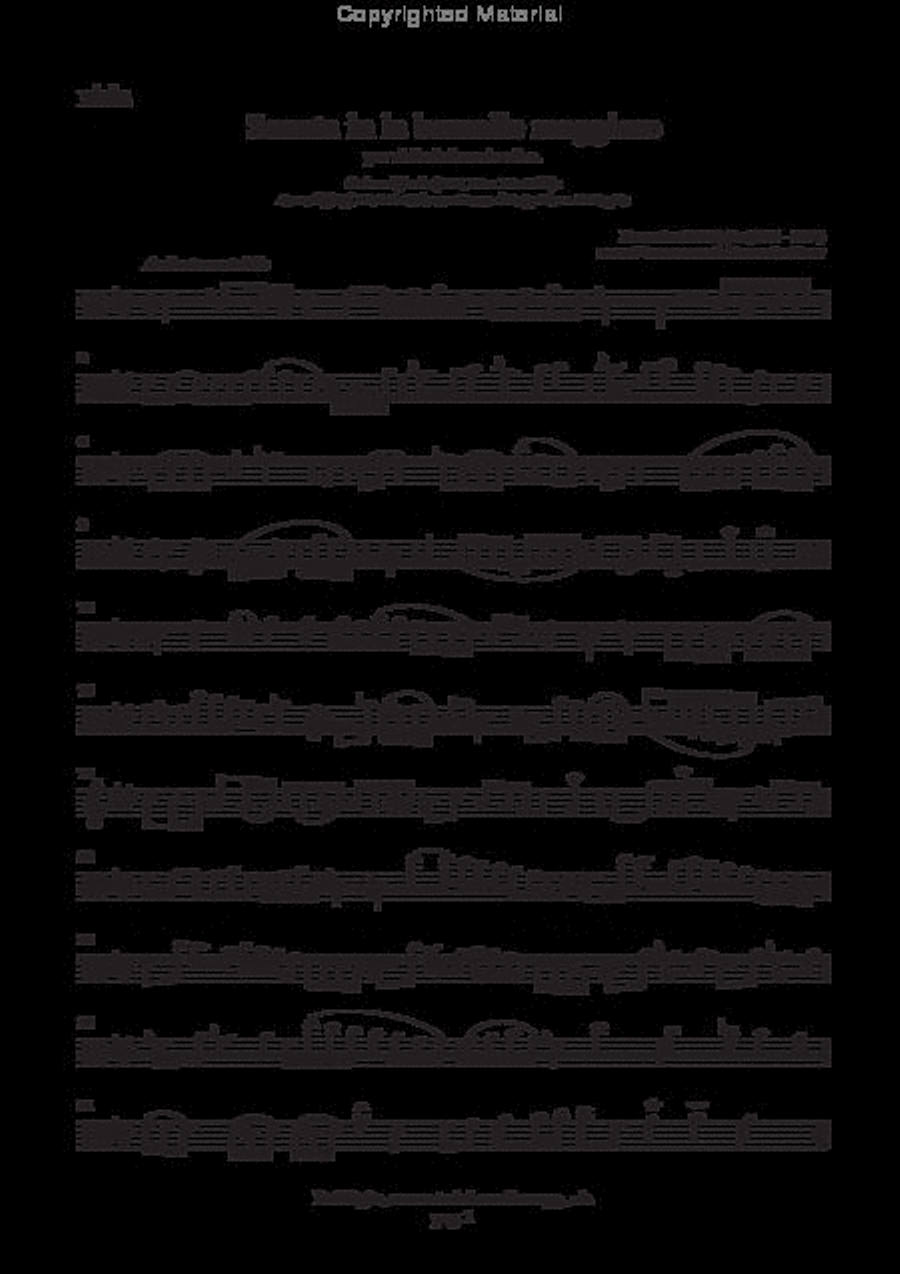 Sonata in la bemolle maggiore (Ms, D-B) Viola scores gallery preview page 3