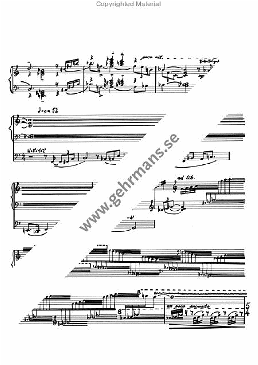 Kristi Himmelsfard Organ Solo scores gallery preview page 5
