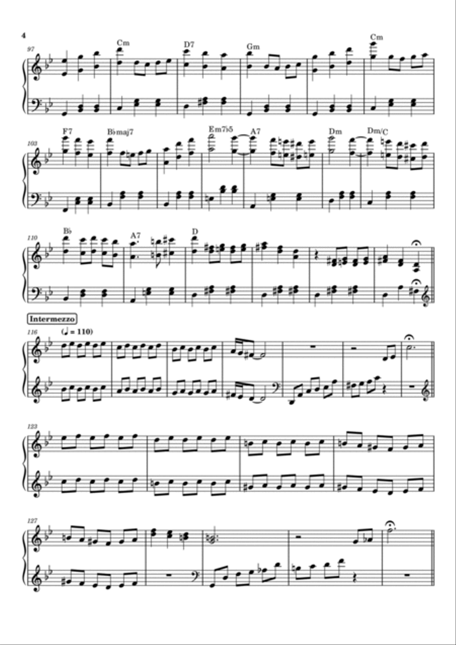Howl's Moving Castle Easy Piano scores gallery preview page 4