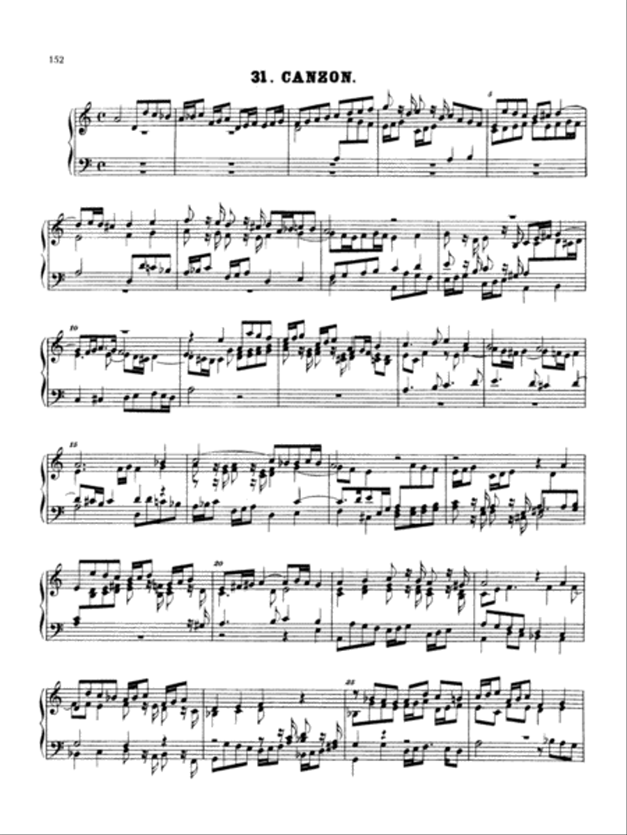 Buxtehude: Organ Works, Volume II Organ scores gallery preview page 1